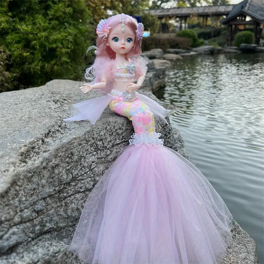 Light Pink Princess Mermaid Doll