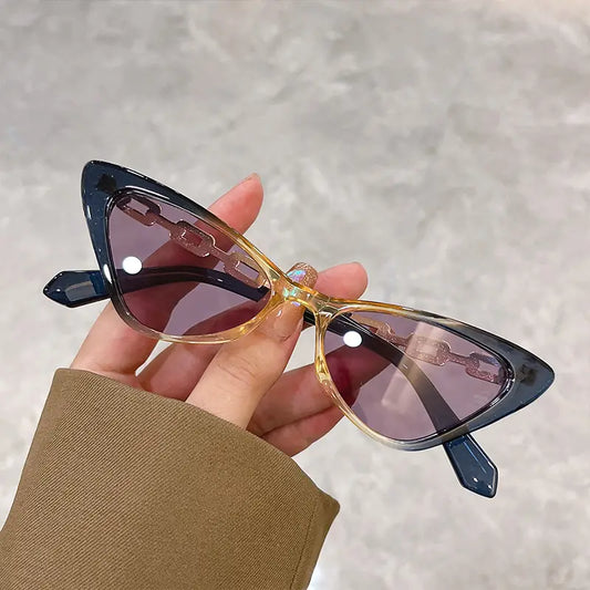 Purple Cat Eye Fashion Sunglasses