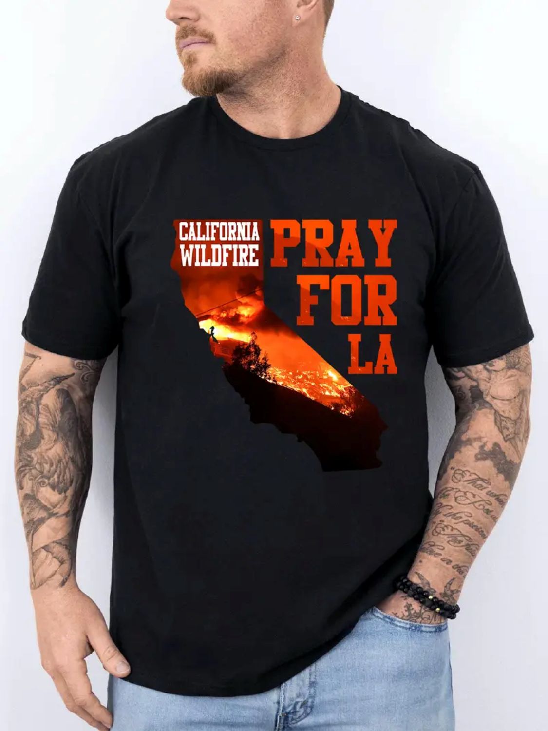 Pray For Los Angeles T-Shirt