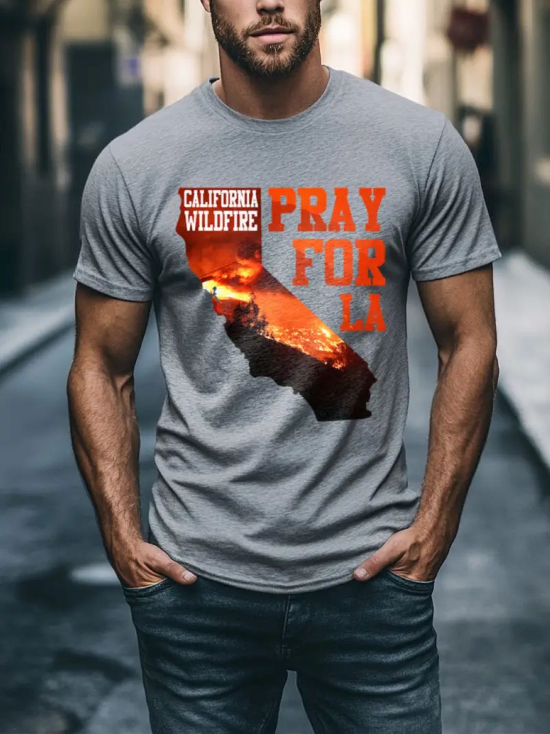 Pray For Los Angeles T-Shirt