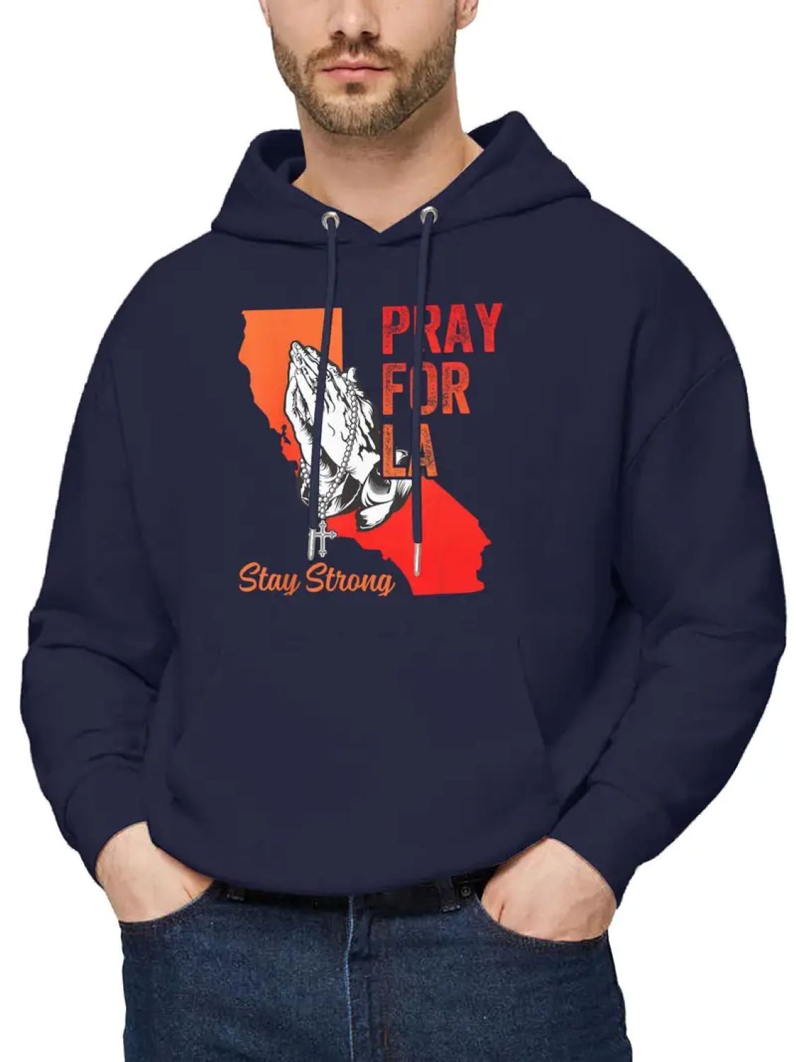 Pray For Los Angeles Hoodie